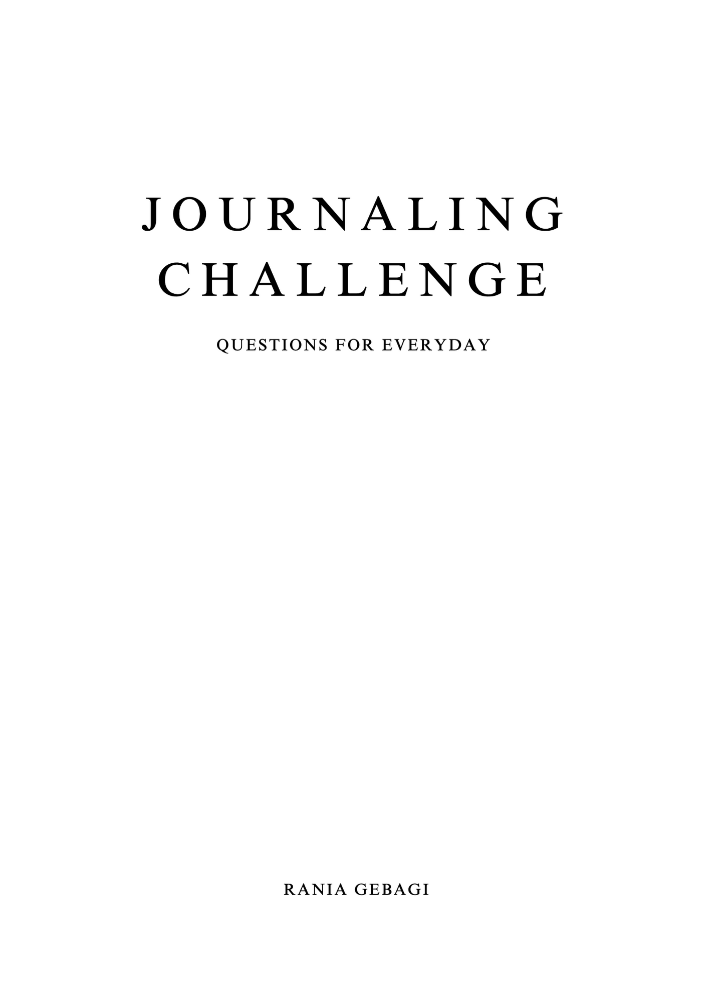 Clarity Through Writing: Journaling Methods