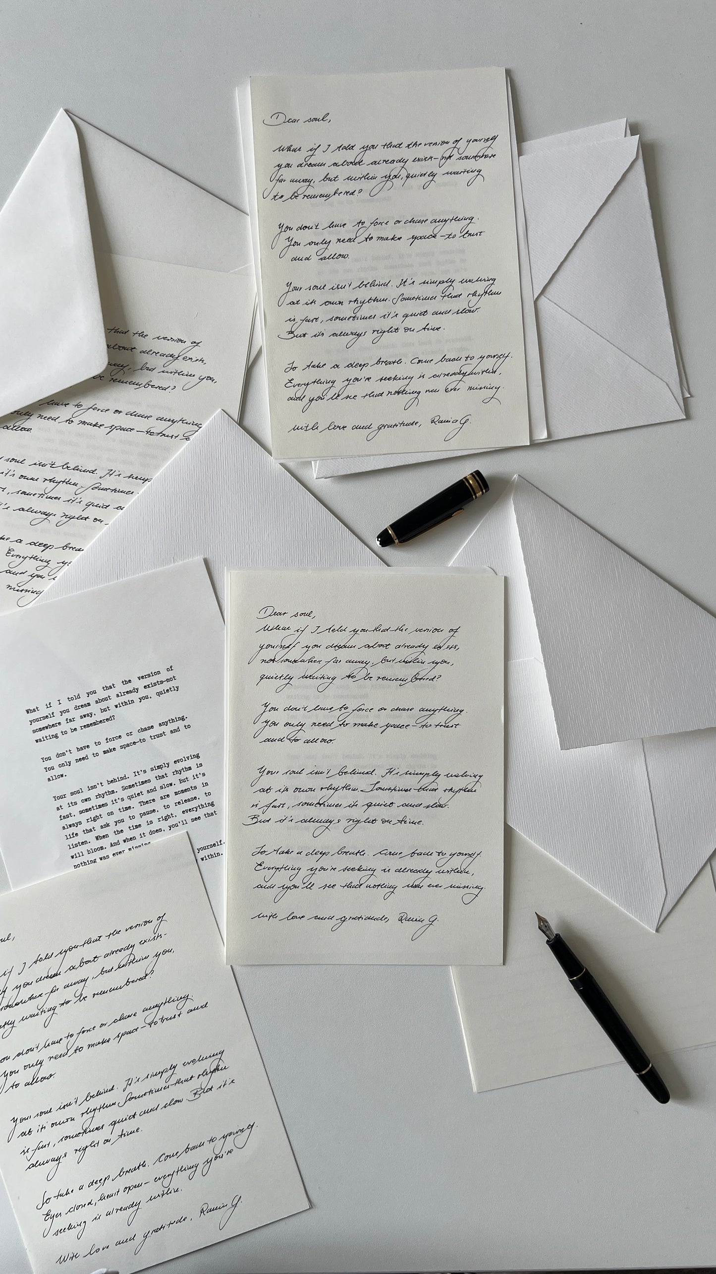 Seasonal Handwritten Letter Subscription