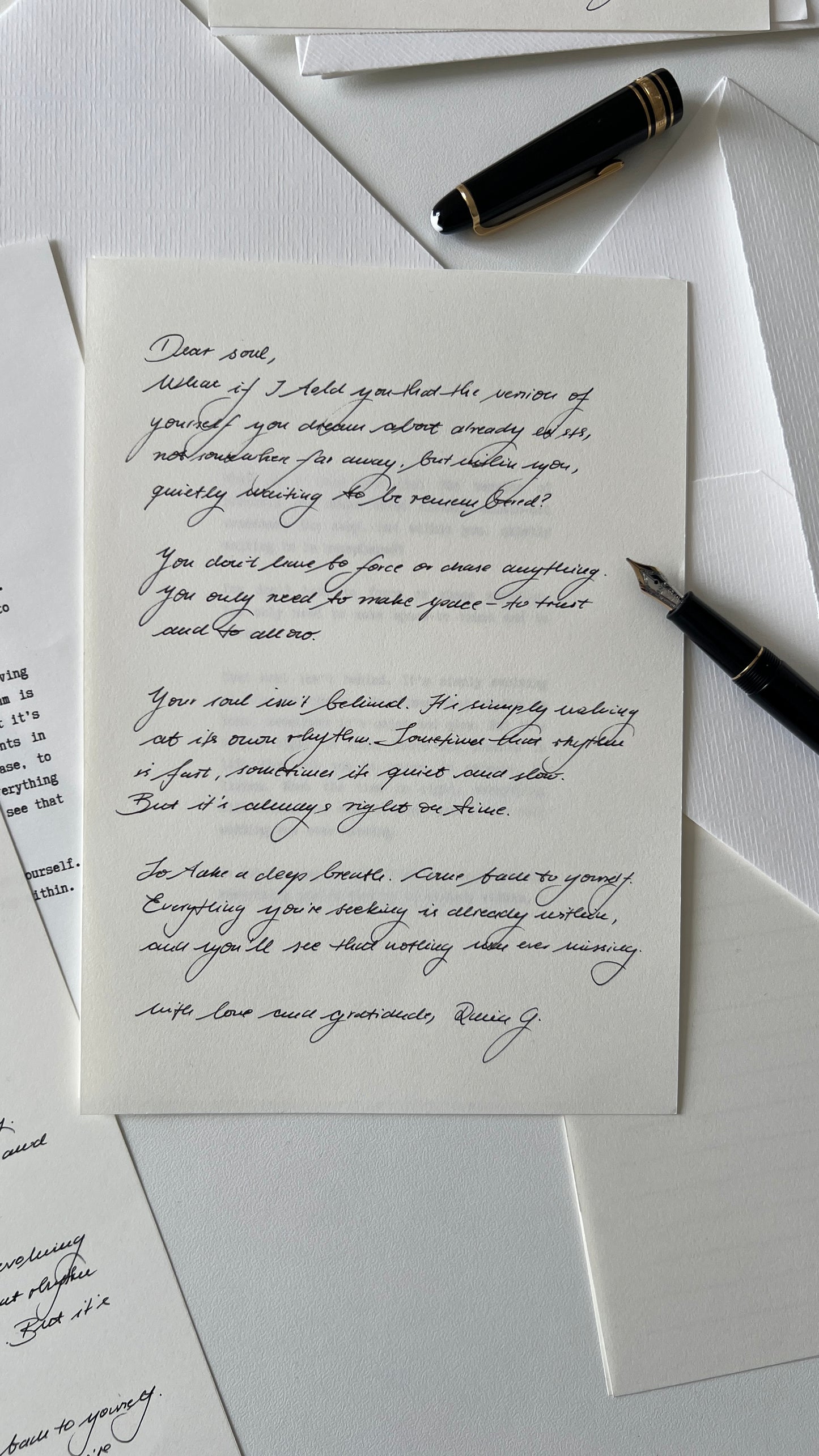Seasonal Handwritten Letter Subscription