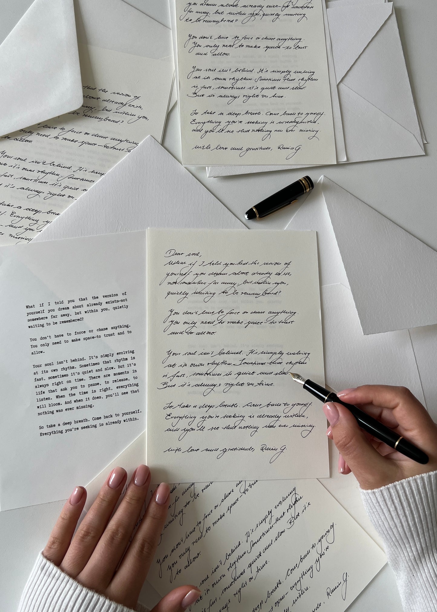 Seasonal Handwritten Letter Subscription