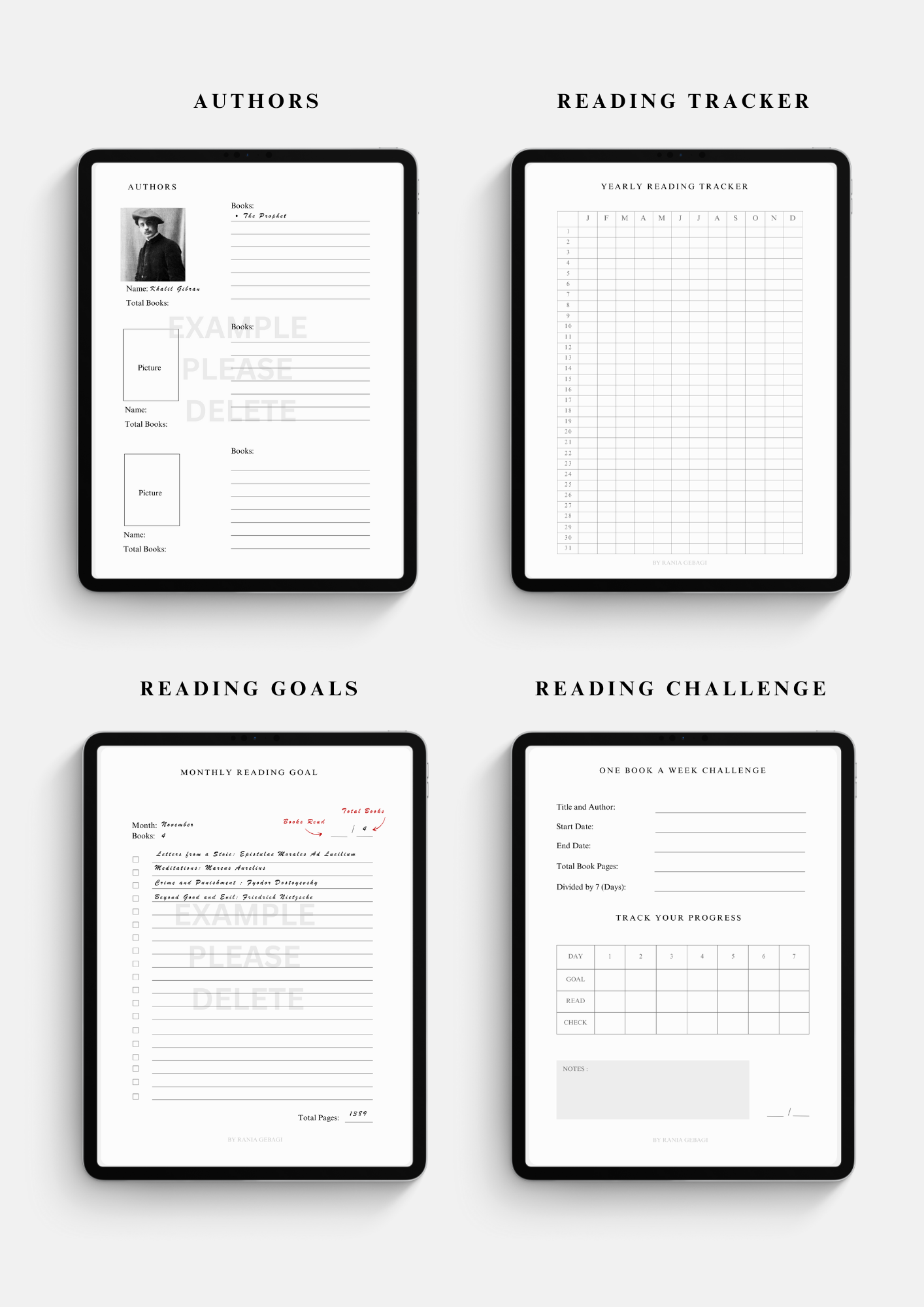 Reading Journal