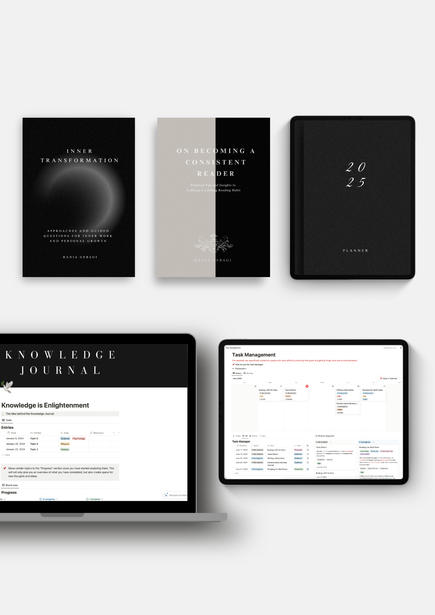 All in One Bundle: Handwriting, Journaling & Organisation