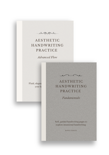 Aesthetic Handwriting Practice - Fundamentals + Advanced Flow