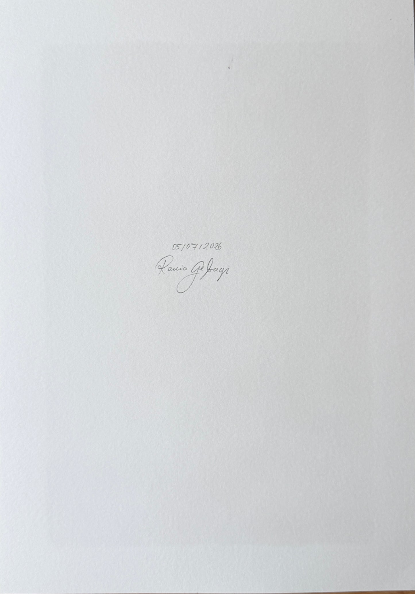 July / 05 / 2026