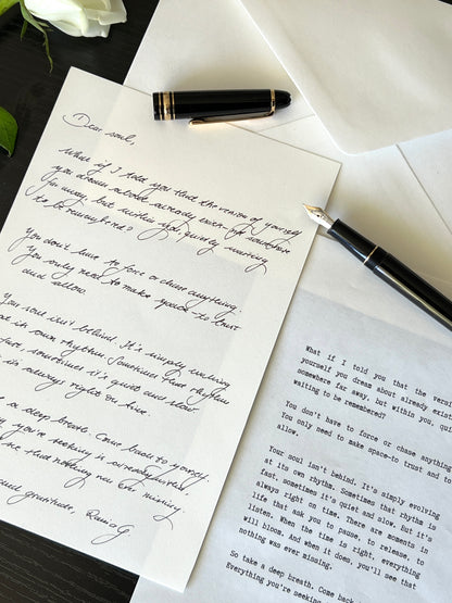 Handwritten Letter