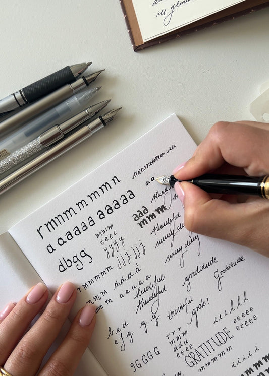 Handwriting Review & Custom Exercises