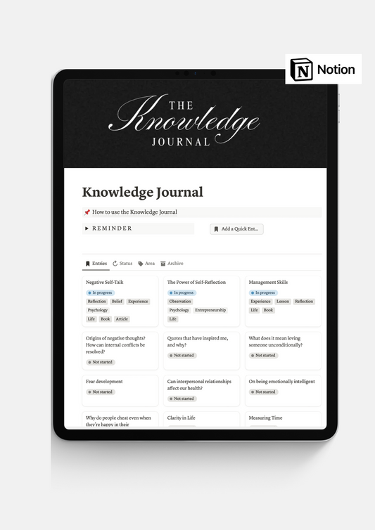 The Knowledge Journal for Lifelong Learners